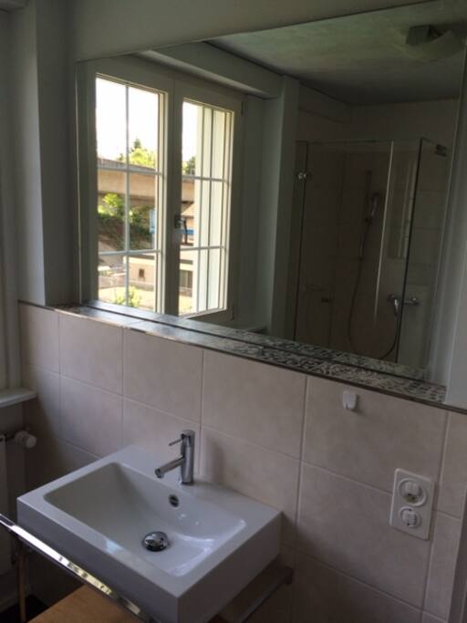 neues Gästebad mit Dusche