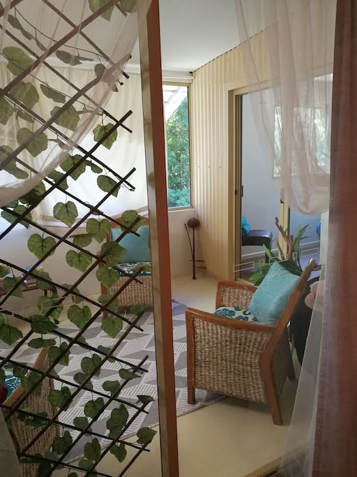 View from the Main Room into the Sunroom