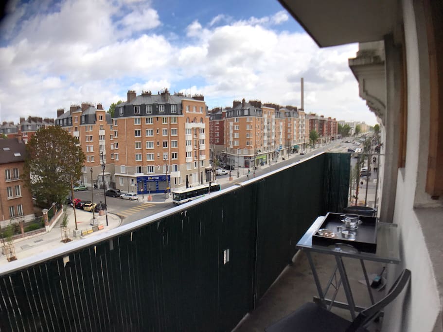 Breakfast at the balcony