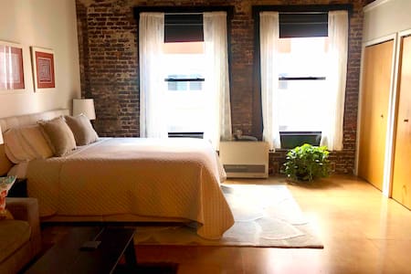 Modern Studio Loft w/ Parking in Perfect Location