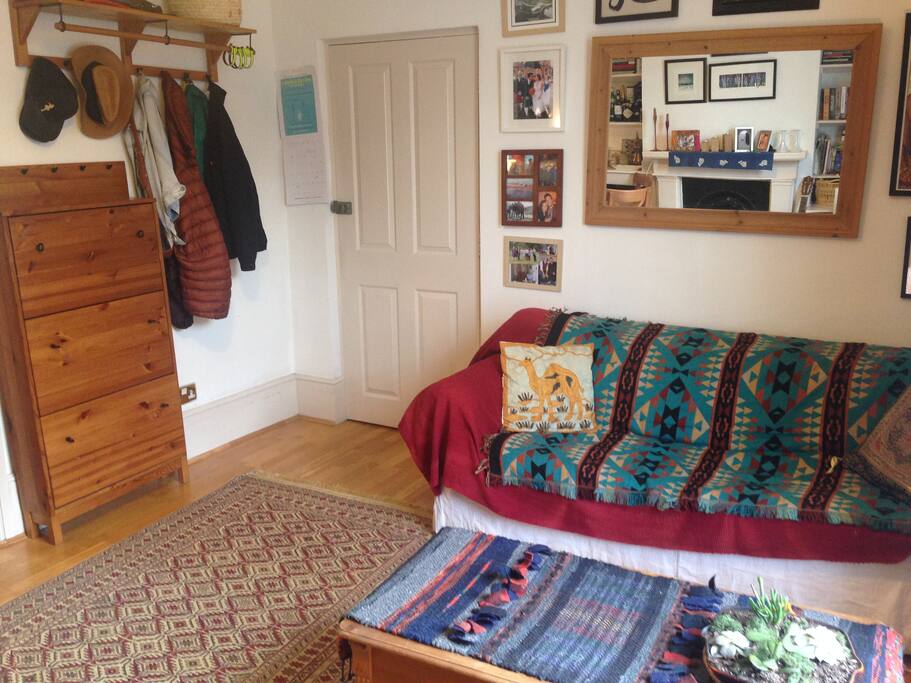 Sitting room and front door
