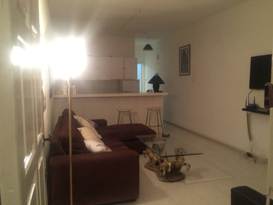 View Of Living Area From The Front Patio Area