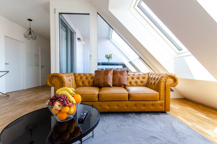 Elegant Penthouse in urban Vienna with Balcony gallery image 3