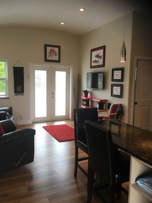 Very warm and cozy 1 bedroom vacation rental.