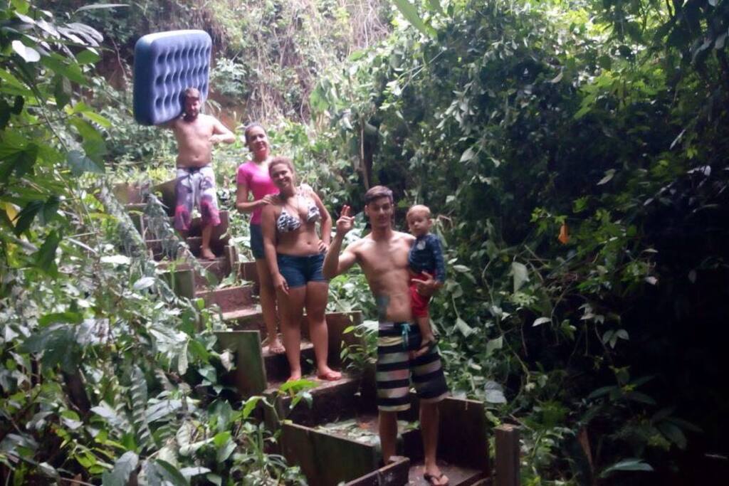 caminho da gruta.