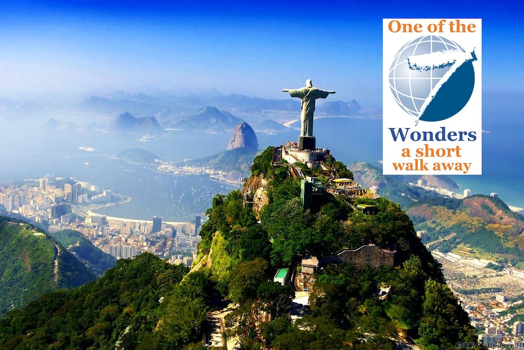 One of the 7 Wonders is here | Uma das 7 Maravilhas é aqui | 世界七大奇迹之一基督山在这里