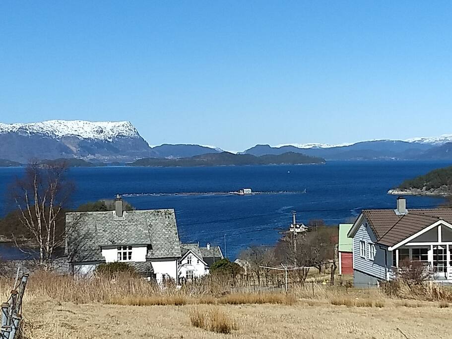 Utsikt fra terrasse