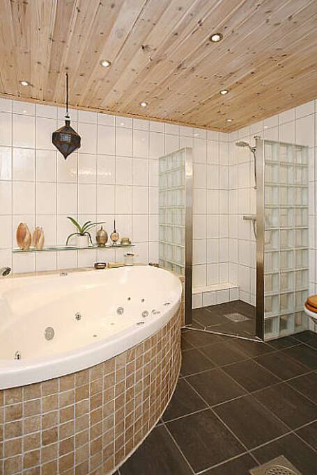 bathtub and shower