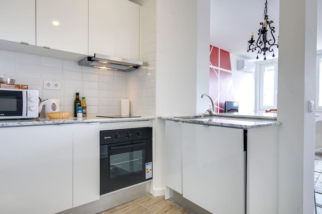 Fully equipped kitchen
