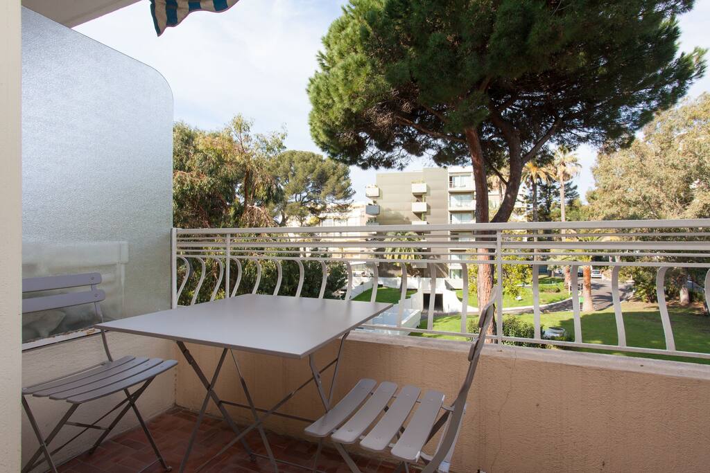 vue sur jardin