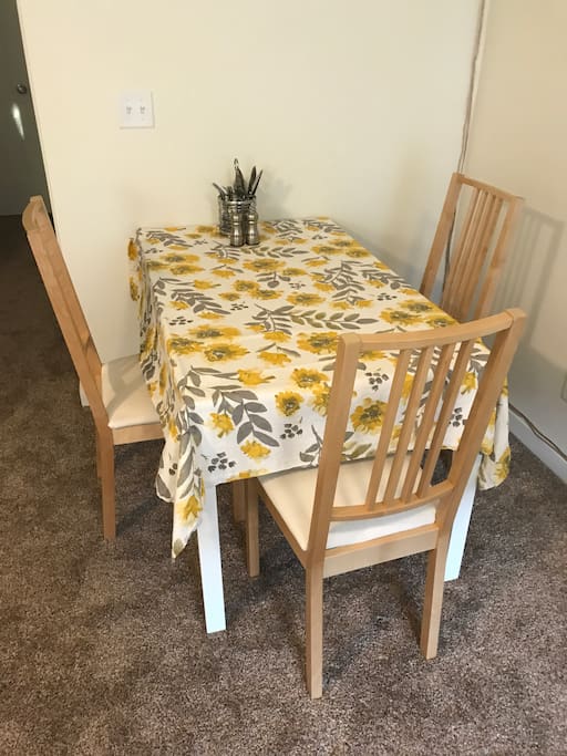 Living Area - Dining Table