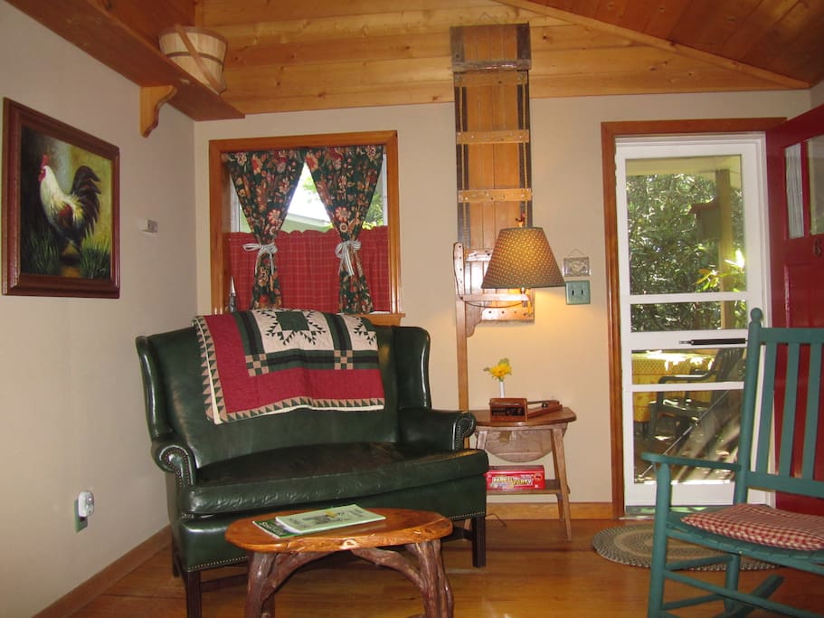 Sitting Room with Efficiency Kitchen