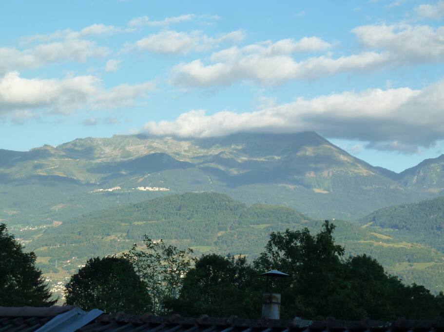 Vue sue Belledonne