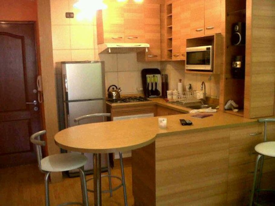Cocina americana equipada