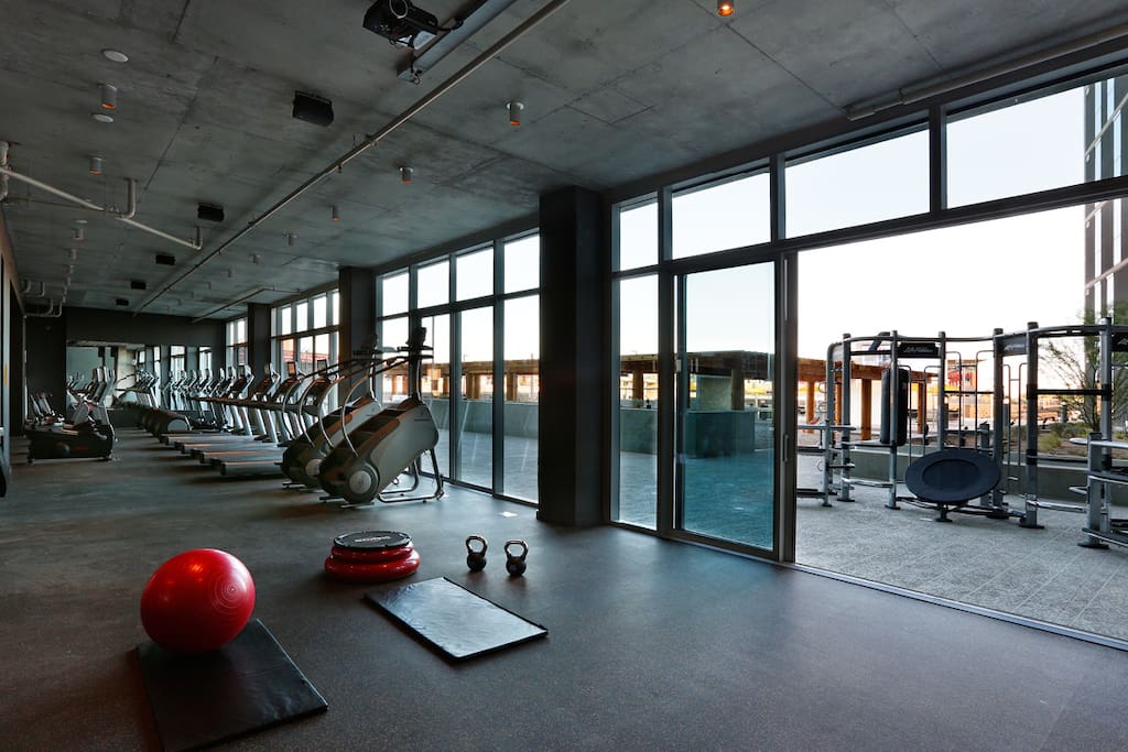 Nice, Equipped Gym!