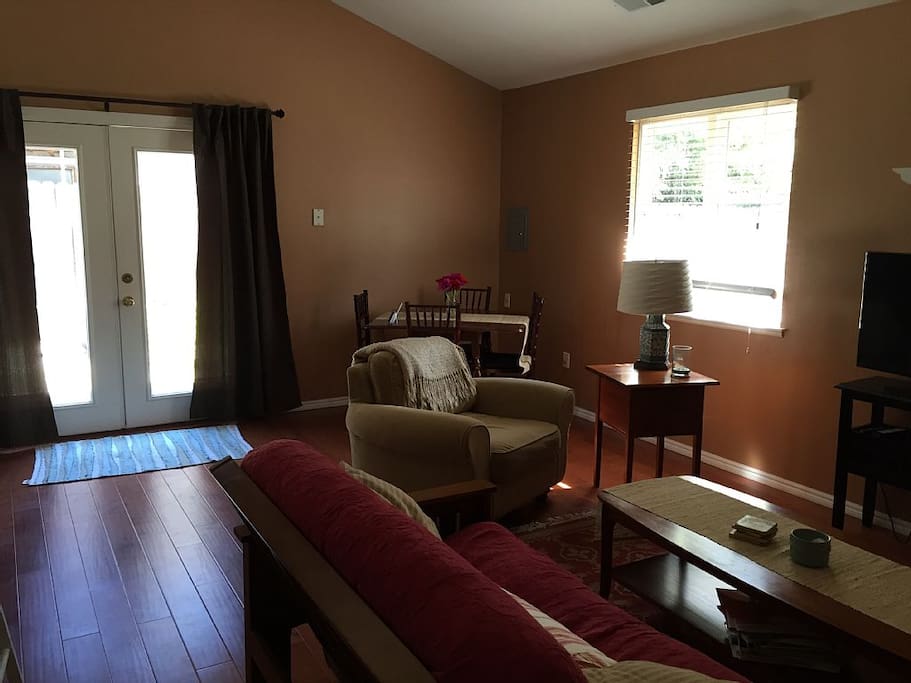 Living room/front door