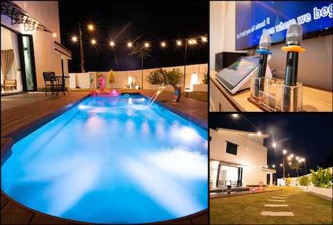 Luna Home 
[Private Pool/ Karaoke/BBQ/Pool Table]