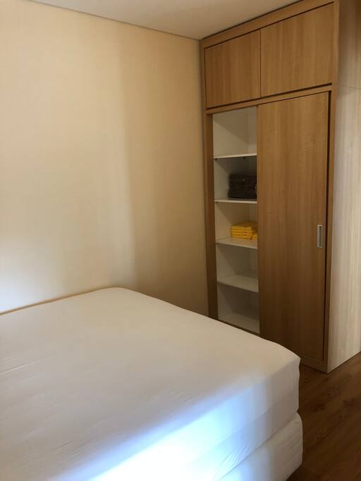 Master bedroom walldrop