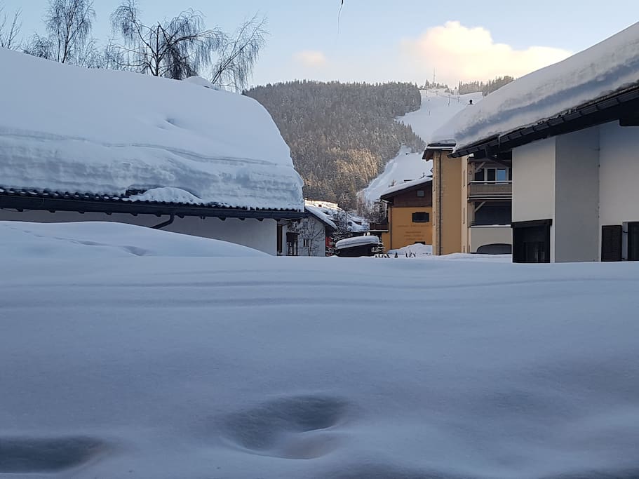 Ausblick Skipiste