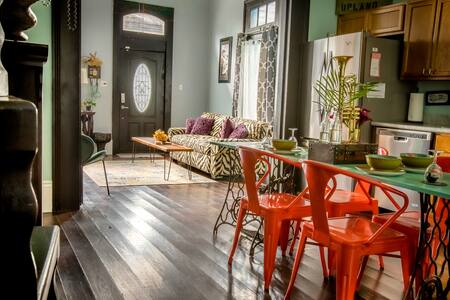 Eclectic Tremé Shotgun House