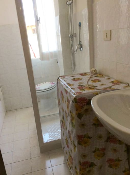 WC, Shower Box and washing machine