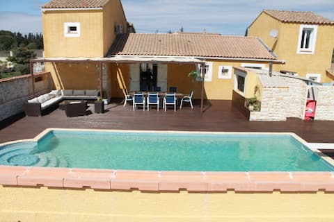 Villa near Narbonne 11 people