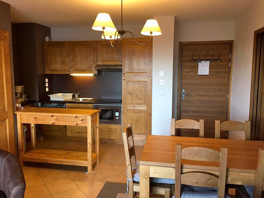 Cuisine-salle à manger
