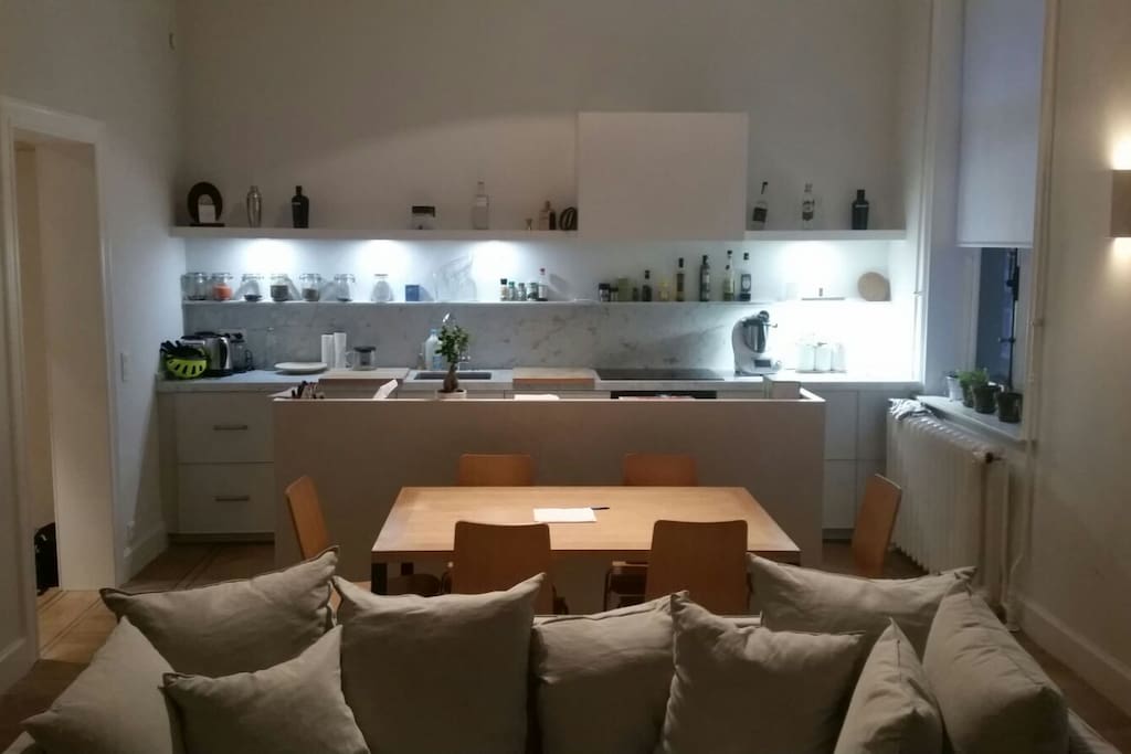 Kitchen - Living Room