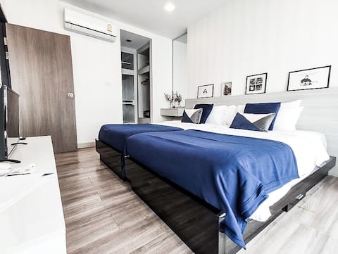 Panoramic view Condo with kitchen Pool+Gym+HBO GO!