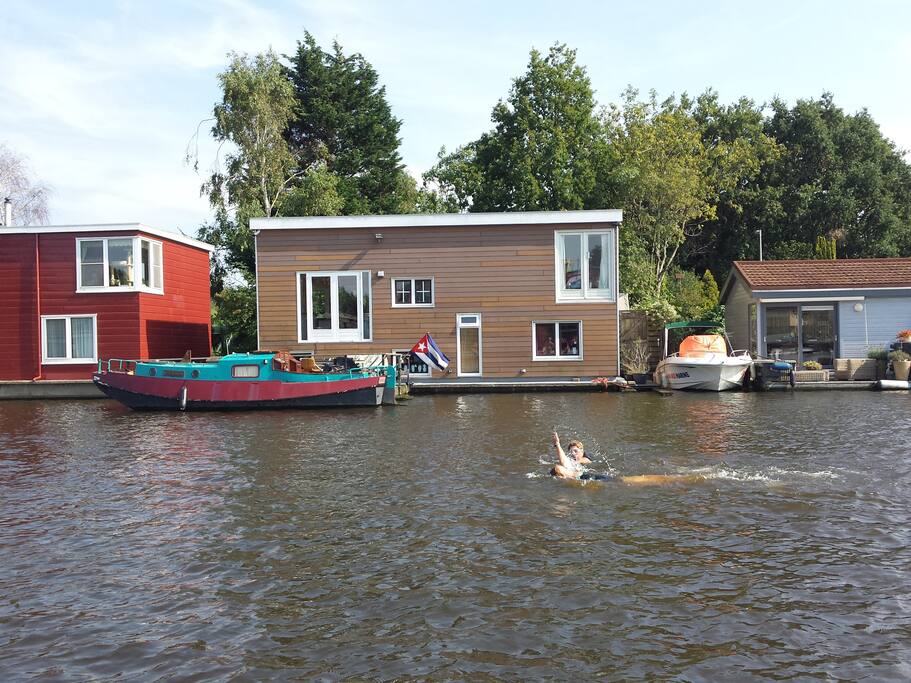 Our houseboat