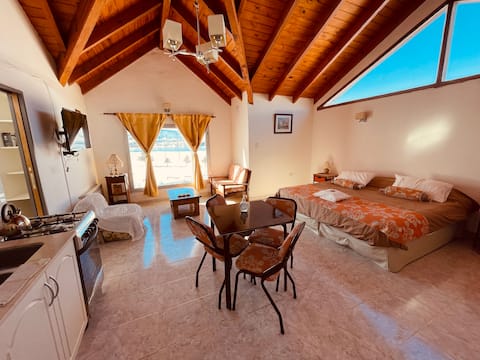 Beautiful lakefront studio apartment