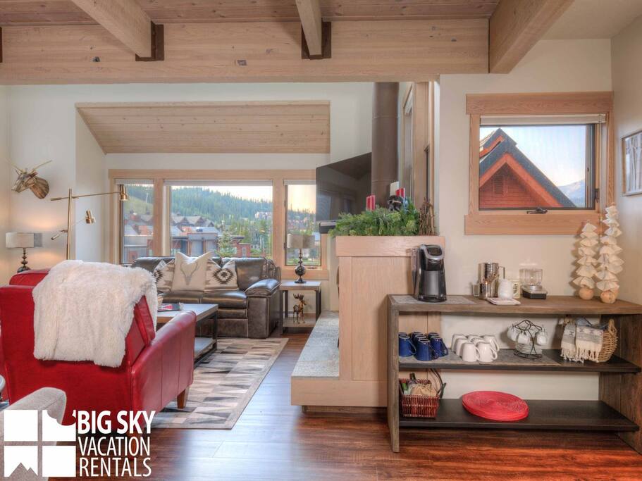 Big Sky Resort, Arrowhead Chalet 1667, Living, 4