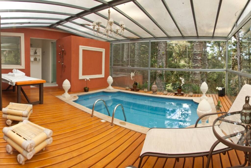 spa sauna úmida e piscina aquecida