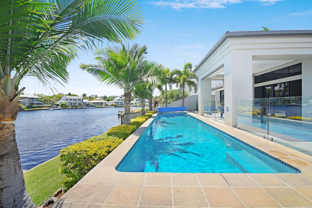 15m Lap Pool overlooking gorgeous Noosa River