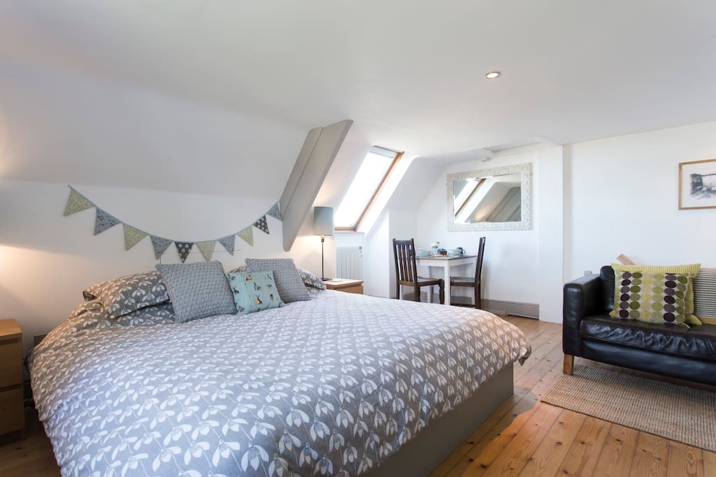 Bright and spacious bedroom