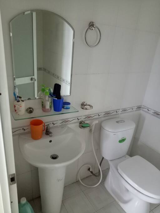The bathroom
