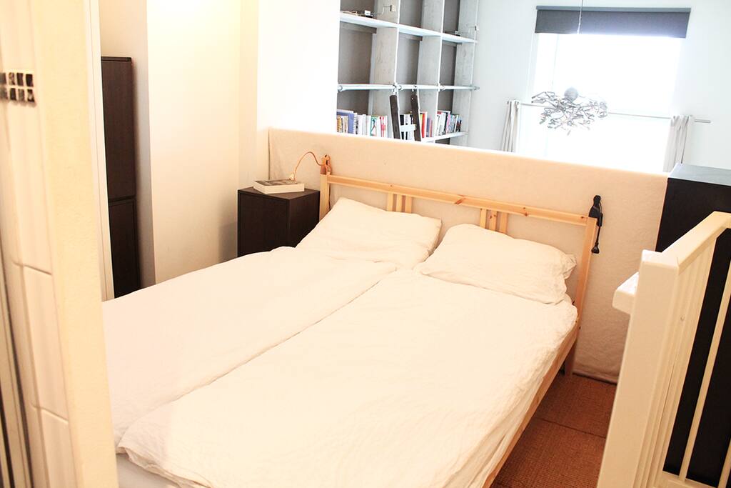Comfortable bed to get some rest