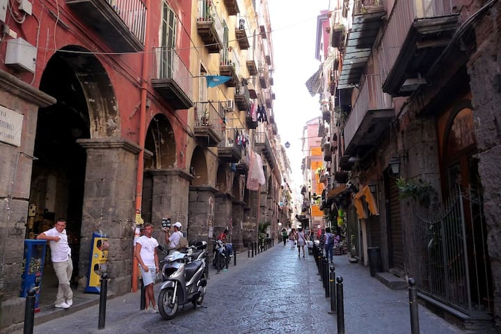 Sunny studio apartment in the heart of the city