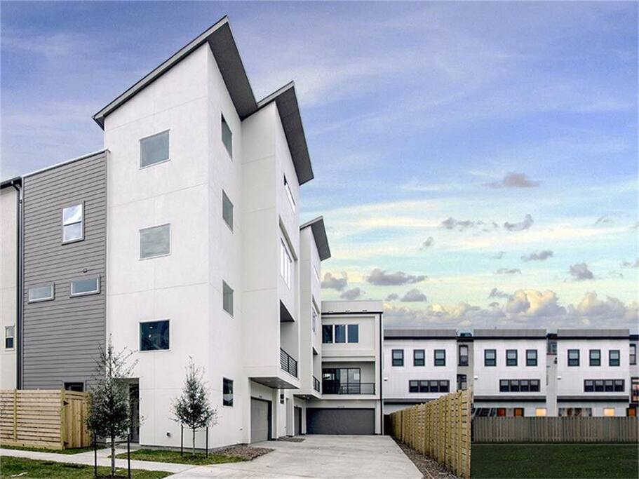Our house is located in a 3-unit block.