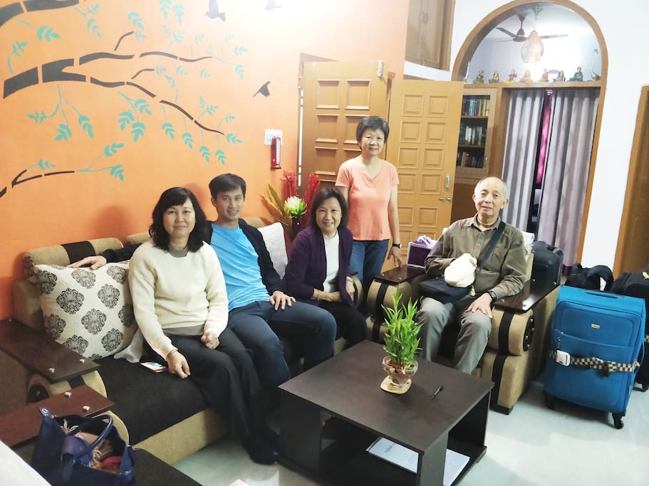 Guests having good time at Anjana's Homestay