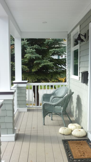 Coffee on the porch