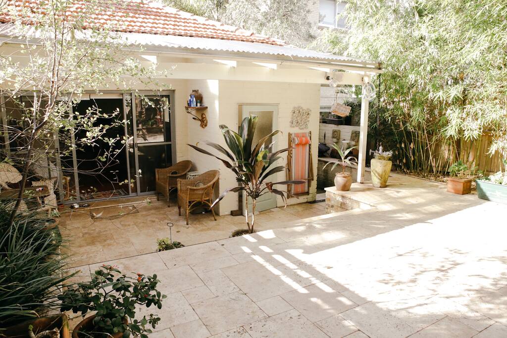 back garden
