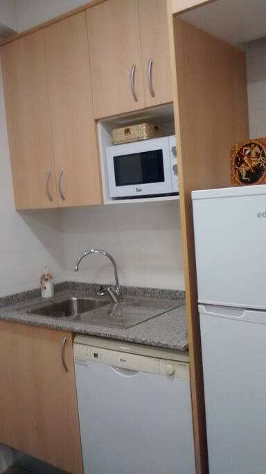 Cocina totalmente equipada