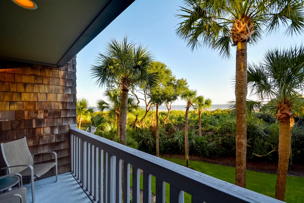 Chair,Furniture,Palm Tree,Tree,Railing