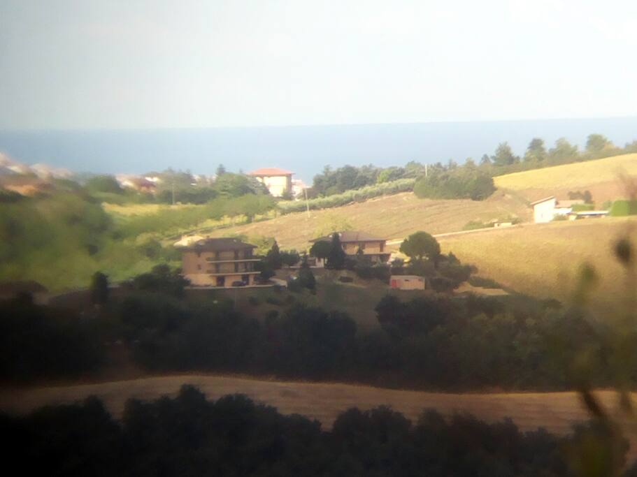 Vista dal giardino