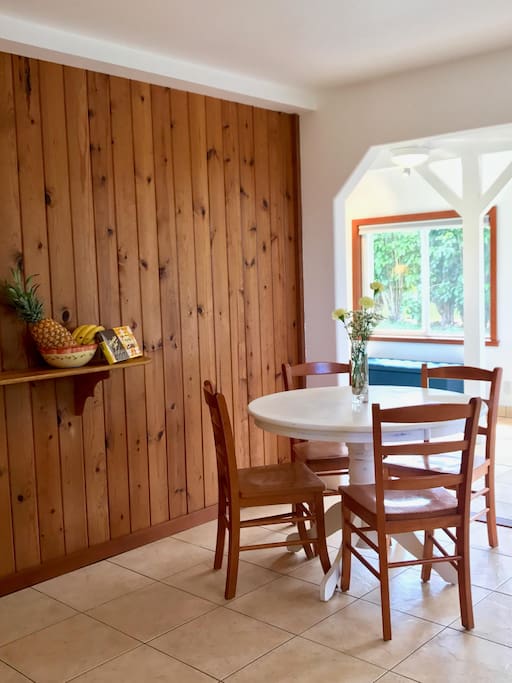 Dining area