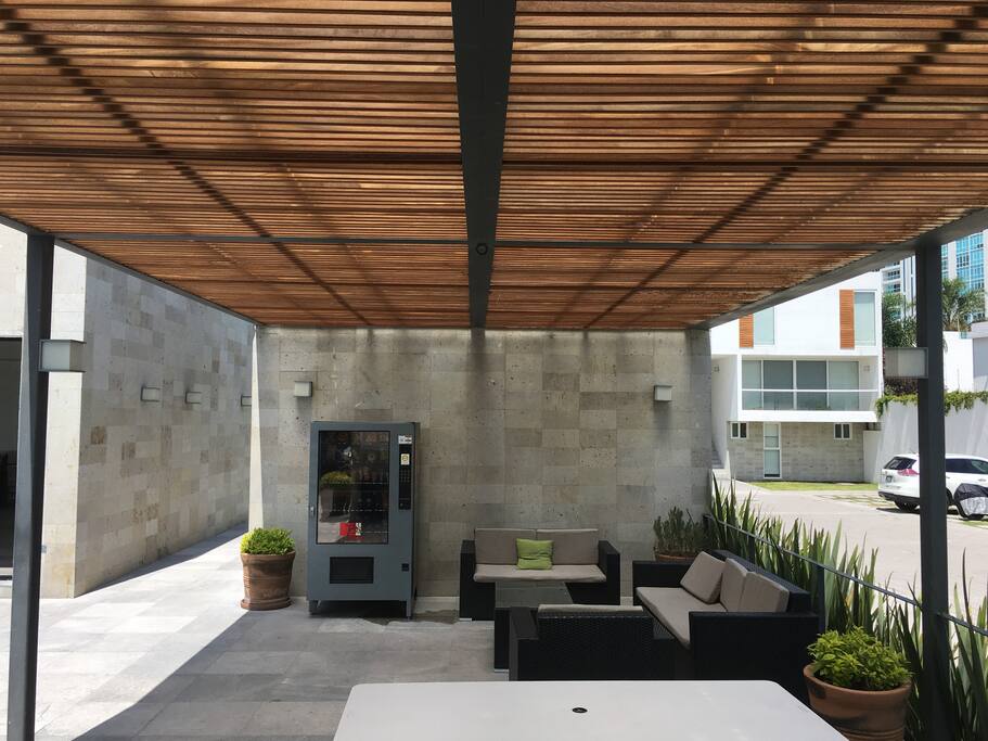 Área de descanso/Resting area