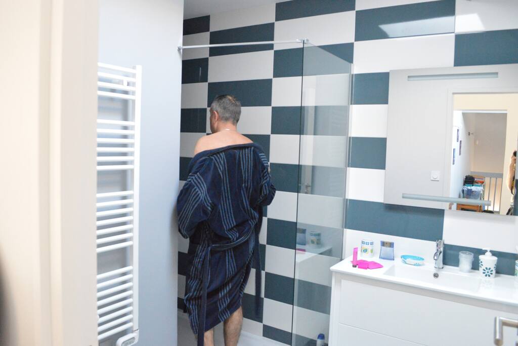 salle de bain douche italienne