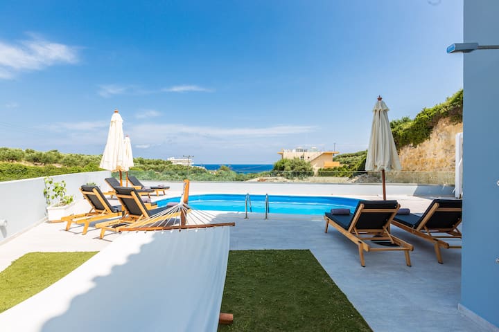 Nikiforos Villa, Private Pool & BBQ, SeaViews