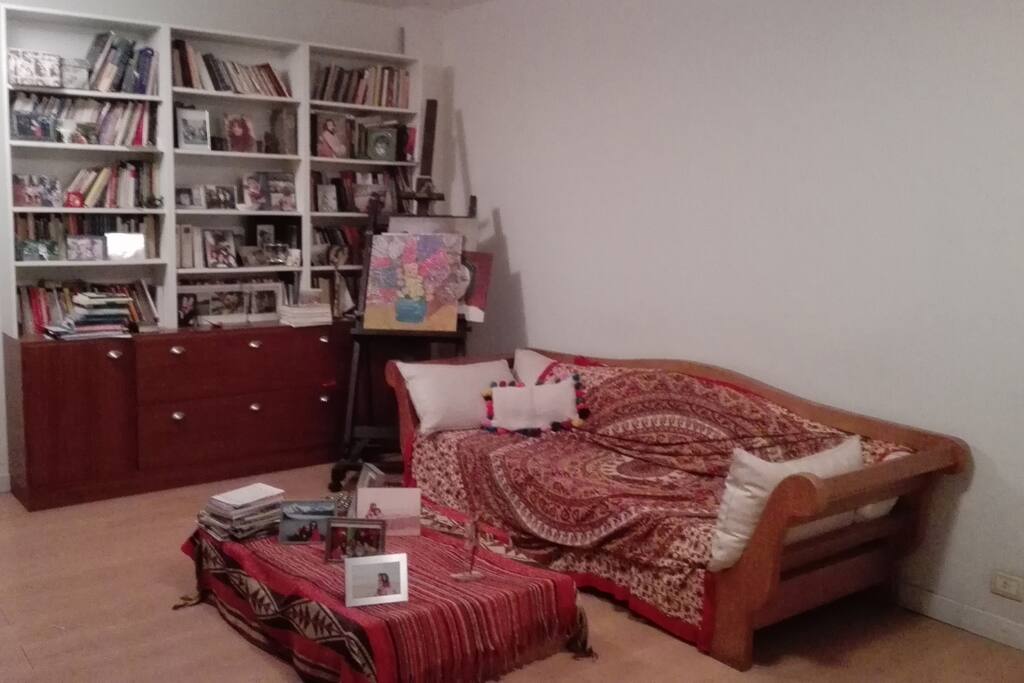 sala de estar y lectura